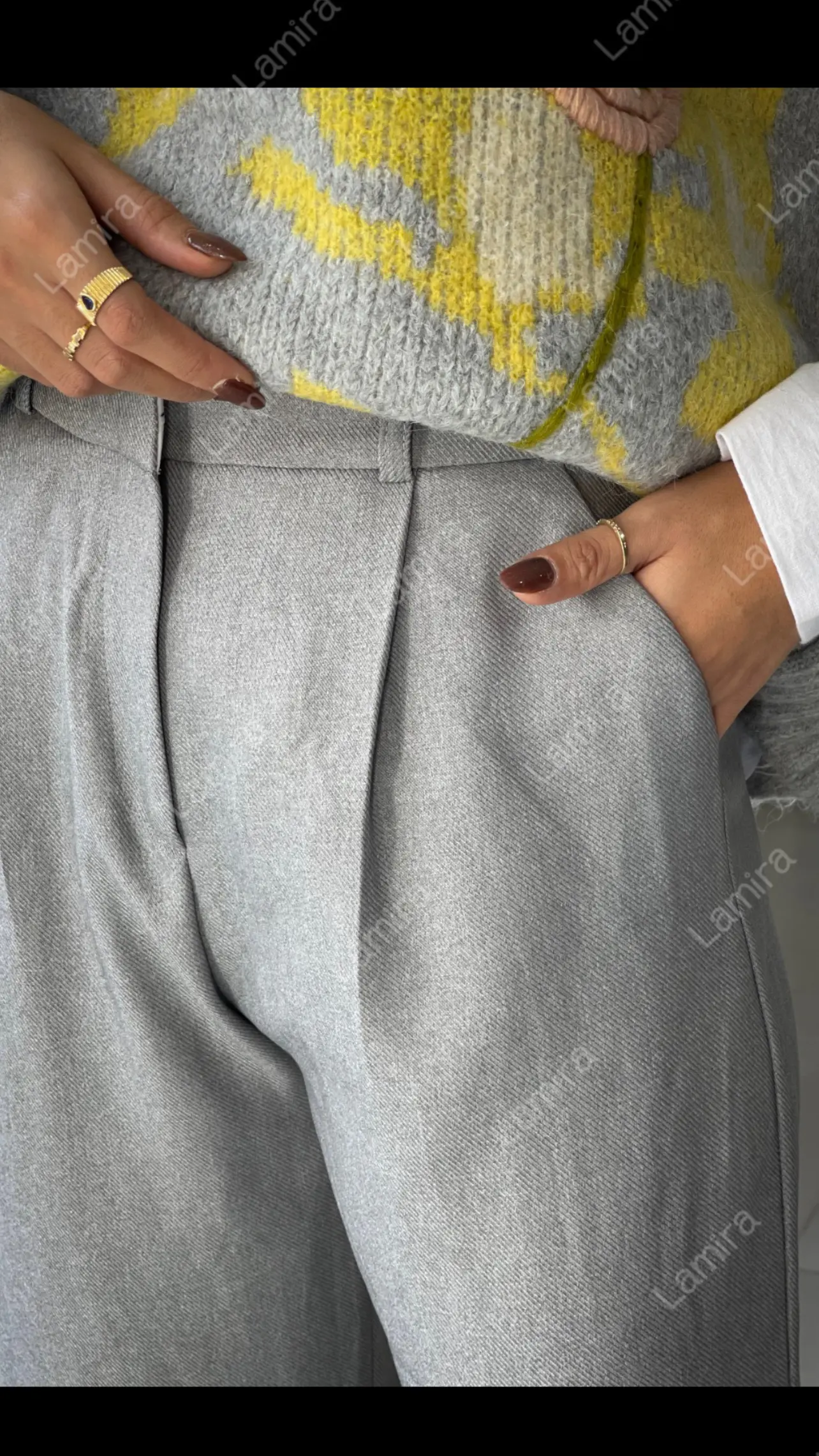 شلوار موهر پاییزی برند اورجینال ترک